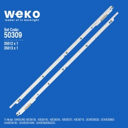 Wkset-5309 35612x1 35613x1 2012svs40 7032nnb  2 adet led bar (56led)