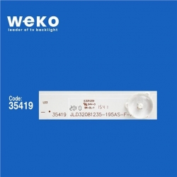 Wkset-5316 35419X3 Jl.D32081235-195As-F-A1 - 303-J0*1-320H 3 Adet Led Bar