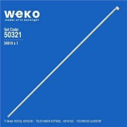 Wkset-5321 34919X1 42İnch Vnb 7020Pkg 60Ea Rev0.1 140304 1 Adet Led Bar (60Led)