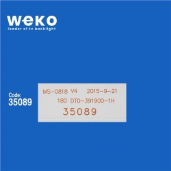 Wkset-5325 35089X4 Ms-0818 V4 - 180 Dt0-391900-1H  4 Adet Led Bar