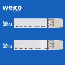 Wkset-5358 35993x4 35994x3 jl.d55071330-078as 7 adet led bar (7+8lens)