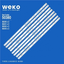 Wkset-5380 36240X2 36241X2 36242X2 36243X2 49 V16.5 Art 8 Adet Led Bar