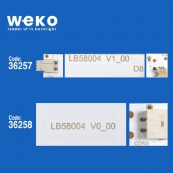 Wkset-5383 36257x8 36258x8 lb58004-v1 16 adet led bar