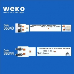Wkset-5402 36343X4 36344X4 49¨-Fhd-R/L-180319-Jedı 2-6*2.5 8 Adet Led Bar