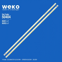Wkset-5404 36351x1 36352x1 2011csr320_v6_40_7020 2 adet led bar (40led)
