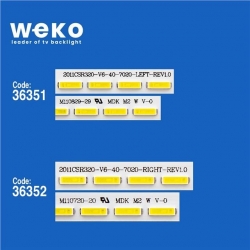 Wkset-5404 36351X1 36352X1 2011Csr320_V6_40_7020 2 Adet Led Bar (40Led)