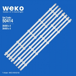 Wkset-5414 36408x4 36409x4 sj.hz.d4200502-2835a 8 adet led bar