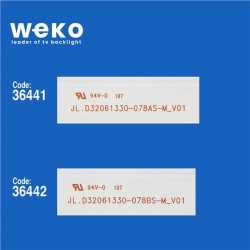 Wkset-5423 36441X1 36442X1 Jl.D32061330-078A 2 Adet Led Bar