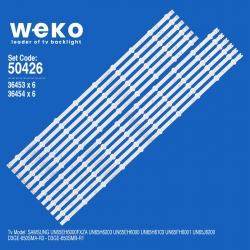 Wkset-5426 36453x6 36454x6 d3ge-650 12 adet led bar