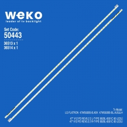 Wkset-5443 36513x1 36514x1 47 v12 pd rev0.2 2 adet led bar (60led)