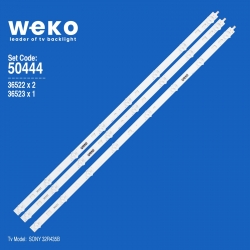 Wkset-5444 36522x2 36523x1 lg innotek 32inch wxga ndsoem 3 adet led bar