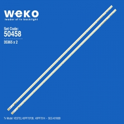 Wkset-5458 35365x2 lg innotek 40inch 7020pkg 54ea rev0.1 120522 2 adet led bar (54led)