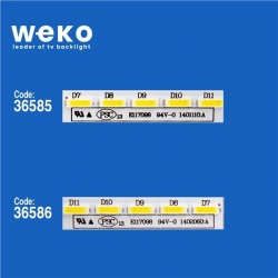 Wkset-5463 36585X2 36586X2 V650D1-Ks2 4 Adet Led Bar (48Led)