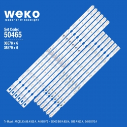 Wkset-5465 36578x6 36579x6 l4_optimus_d9_cdm 12 adet led bar