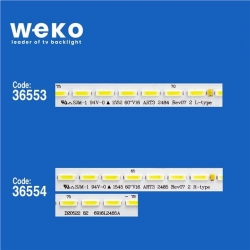 Wkset-5473 36553X1 36554X1 60 V16 Art3 2 Adet Led Bar (78Led)