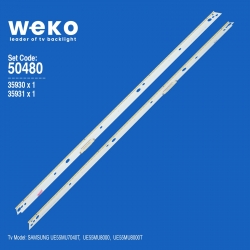 Wkset-5480 35930x1 35931x1 v7mu-550 2 adet led bar (76led)