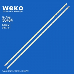 Wkset-5484 34936x1 34937x1 thc420009 2 adet led bar (60led)