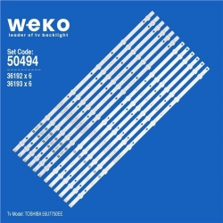 Wkset-5494 36192X6 36193X6 K550wd7 A3 6X12 Typ-A -B 12 Adet Led Bar