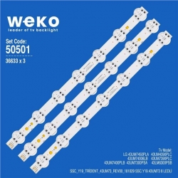 Wkset-5501 36633X3 Ssc_Y19_Trident_43Um73_Rev00_181029 3 Adet Led Bar