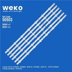 Wkset-5503 36300X4 36301X2 17Dlb49uer1 6 Adet Led Bar (7Lens)