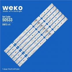 Wkset-5533 35872X6  Kj40d06-Zc14f-02  6 Adet Led Bar