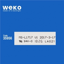 Wkset-5537 35956X3  Ms-L1717 V1 3 Adet Led Bar
