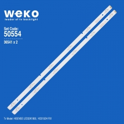 Wkset-5554 36541x2 jl.d32061330-003cs-m b60601 2 adet led bar