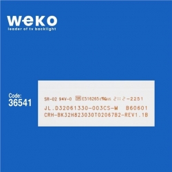 Wkset-5554 36541X2 Jl.D32061330-003Cs-M B60601 2 Adet Led Bar
