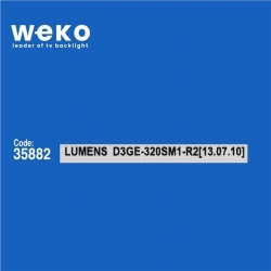 Wkset-5565 35882X2 D3ge-320Sm1-R2  2 Adet Led Bar (12Led)