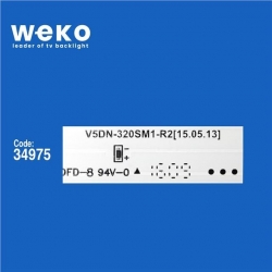 Wkset-5566 34975X2 V5dn-320Sm1-R2 2 Adet Led Bar (7Led)