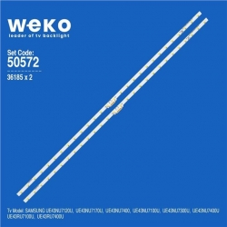 Wkset-5572 36185X2 Aot_43_Nu7100f_2X28_3030C 2 Adet Led Bar (28Led)