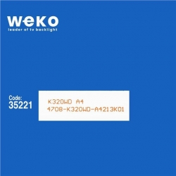 Wkset-5578 35221X3 K320wd A4 4708-K320wd-A4213K01 3 Adet Led Bar