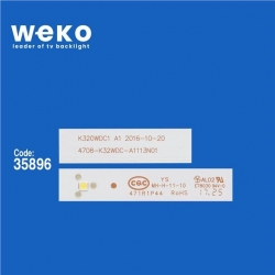 Wkset-5579 35896X2 K320wdc1 A1 4708-K32wdc-A1113N01 2 Adet Led Bar