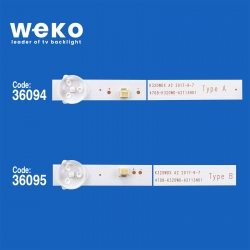 Wkset-5580 36094x1 36095x1 k320wdx a2  4708-k320wd-a2113n11 2 adet led bar