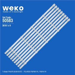 Wkset-5583 36161X9 K500wdc2 A2 4708-K50wdc-A2113N11 9 Adet Led Bar