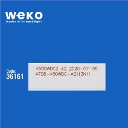 Wkset-5583 36161X9 K500wdc2 A2 4708-K50wdc-A2113N11 9 Adet Led Bar