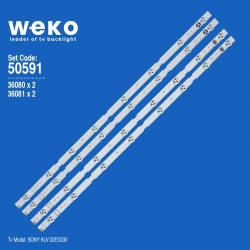 Wkset-5591 36080x2 36081x2 samsung 2012sony32 4 adet led bar