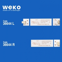Wkset-5594 36644x4 led40d12-03(b) led40d12-zc14-04 a b  4 adet led bar