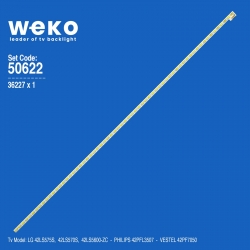 Wkset-5622 36227x1 lg innotek 42inch 7030pkg 64ea rev0.2_78312 1 adet led bar (64led)