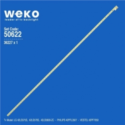 Wkset-5622 36227X1 Lg Innotek 42Inch 7030Pkg 64Ea Rev0.2_78312 1 Adet Led Bar (64Led)