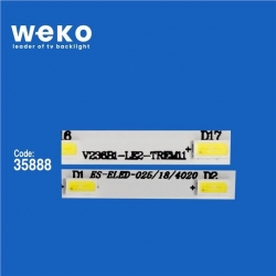 Wkset-5631 35888X1 Lg V236R1-Le2-Trem11 1 Adet Led Bar (18Led)
