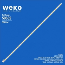 Wkset-5632 35356X1 V290B1-Le1-Tlem5  1 Adet Led Bar (24Led)