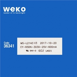 Wkset-5665 36341X12 Ms-L2143 V3  12 Adet Led Bar