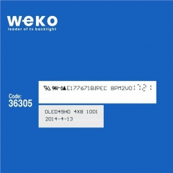 Wkset-5677 36305X4 Dled49hd 4X8 1001 4 Adet Led Bar