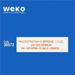 Wkset-5684 36573X2 06-32C2X6-598-M13W12-190830 2 Adet Led Bar (3V6led59,8Cm)