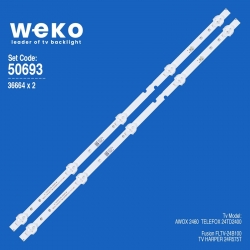 Wkset-5693 36664x2 jl.d23651235-269as-m 2 adet led bar