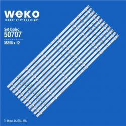 Wkset-5707 36398X12 Kj65d06-Zc22ag-03E 6S1P 303Kj650034e 12 Adet Led Bar