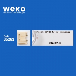Wkset-5721 35263x4 32_array_0.1_7led_rev0.2 4 adet led bar
