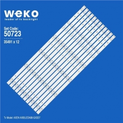 Wkset-5723 35491X12 Ms-L1759 V2 - Cy-65D15M-3030-36V-300Ma - A4 M184 Tb 1R 12 Adet Led Bar