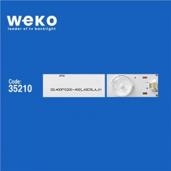 Wkset-5749 35210X3 Sdl400fy(Qd0-400)_40E36_A_X1  3 Adet Led Bar 1,3 Volt